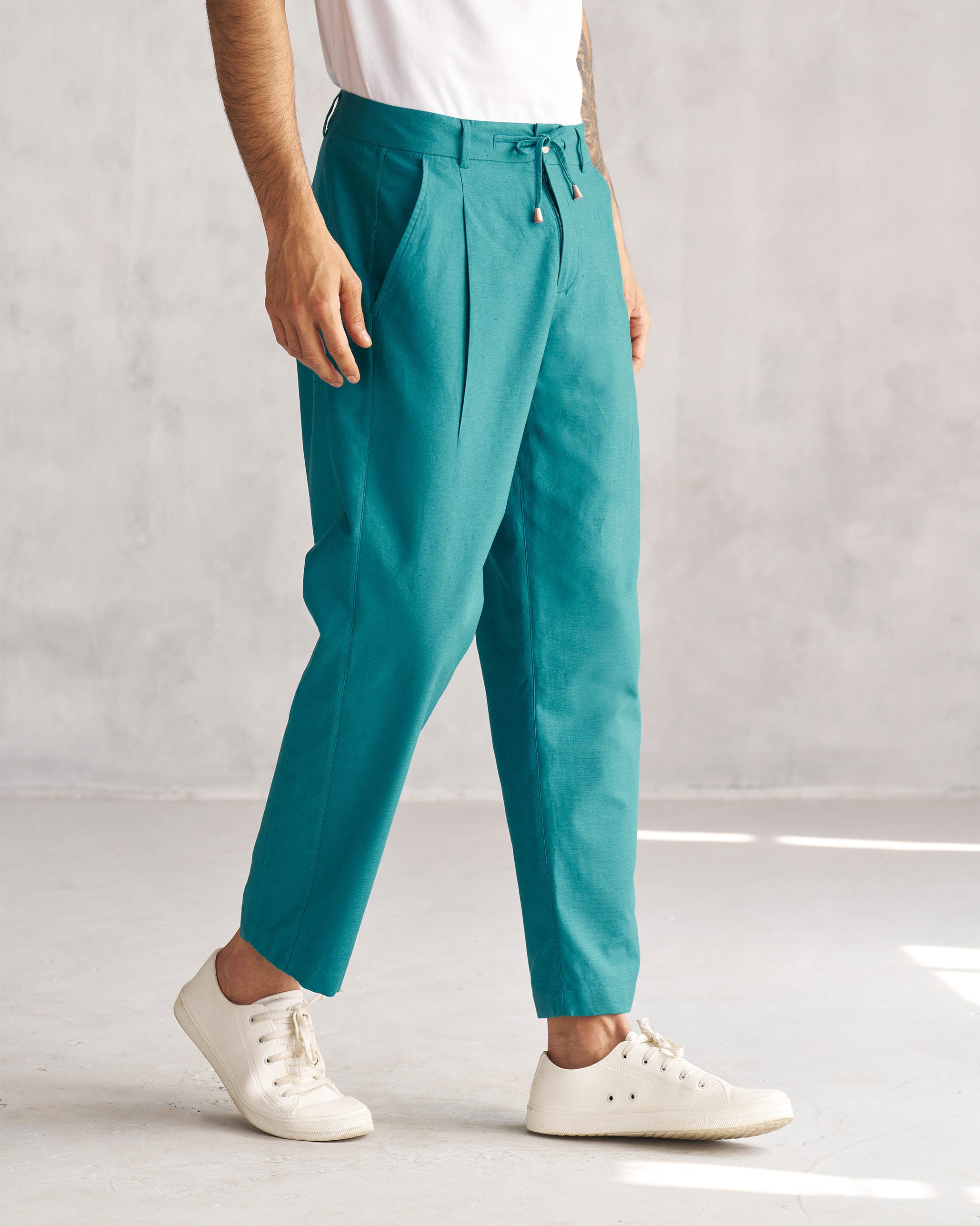 Lounge Pants - Teal Tssxnb