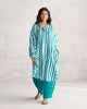 Pepo Kurta - Teal & White Tssxnb