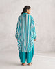 Pepo Kurta - Teal & White Tssxnb