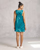 Short Racerback Dress - Teal Tssxnb