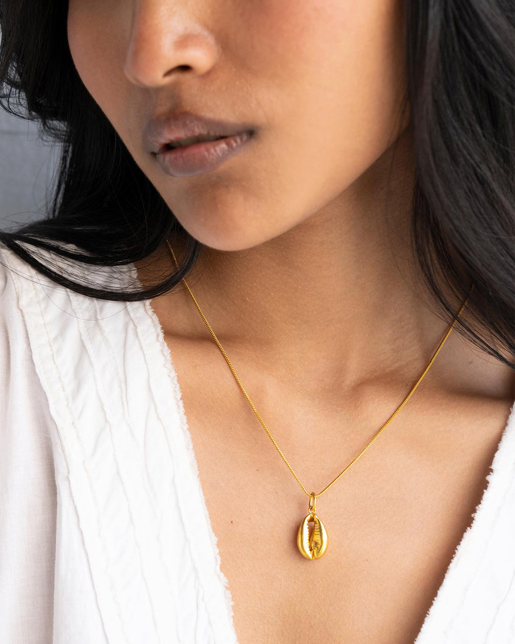 Cowri Shell Charm – Nicobar