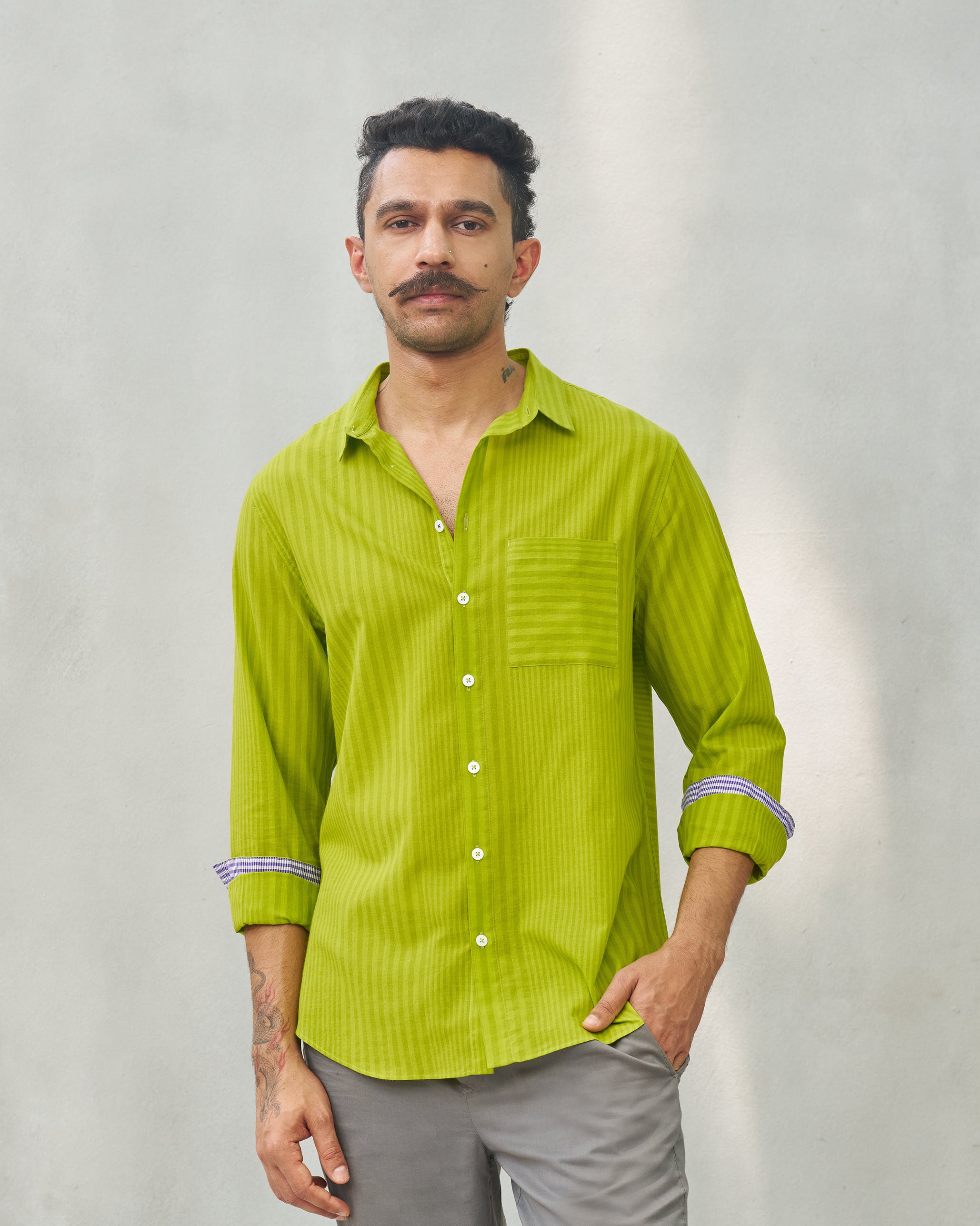 Zulu Shirt - Lime