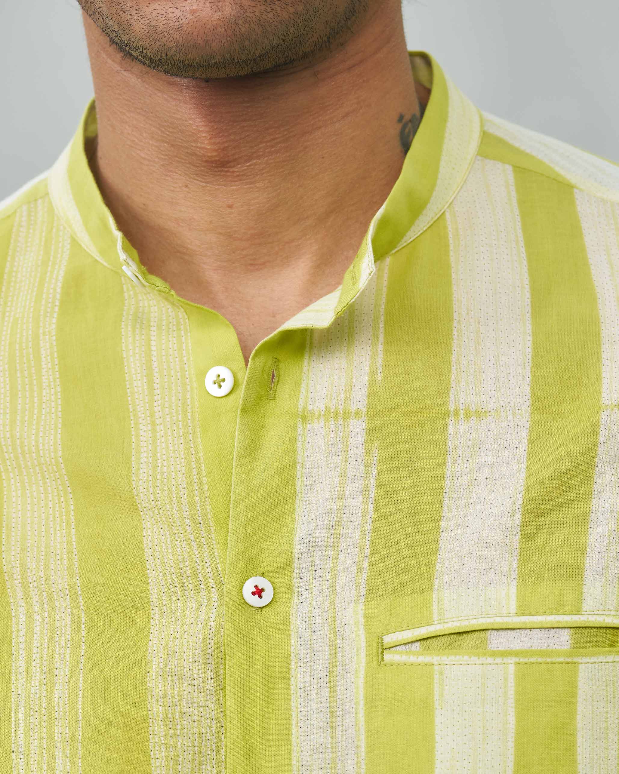 Slim Fit Shirt - Lime