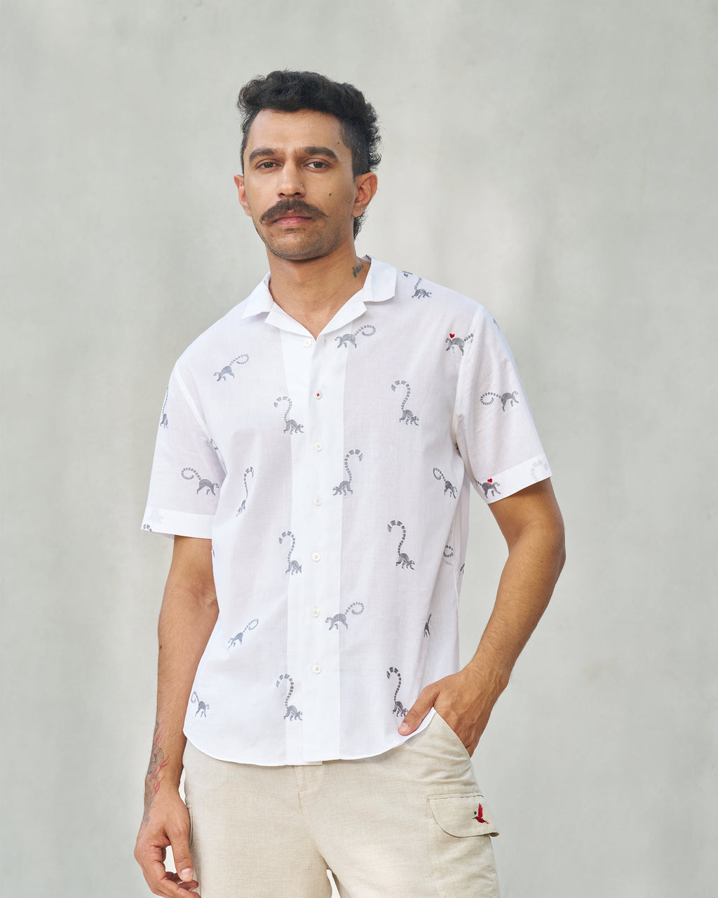 Mistari Shirt - White – Nicobar