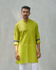 Coastal Kurta - Lime