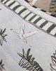 Flamingo Lumbar Pillow Cover - Blue