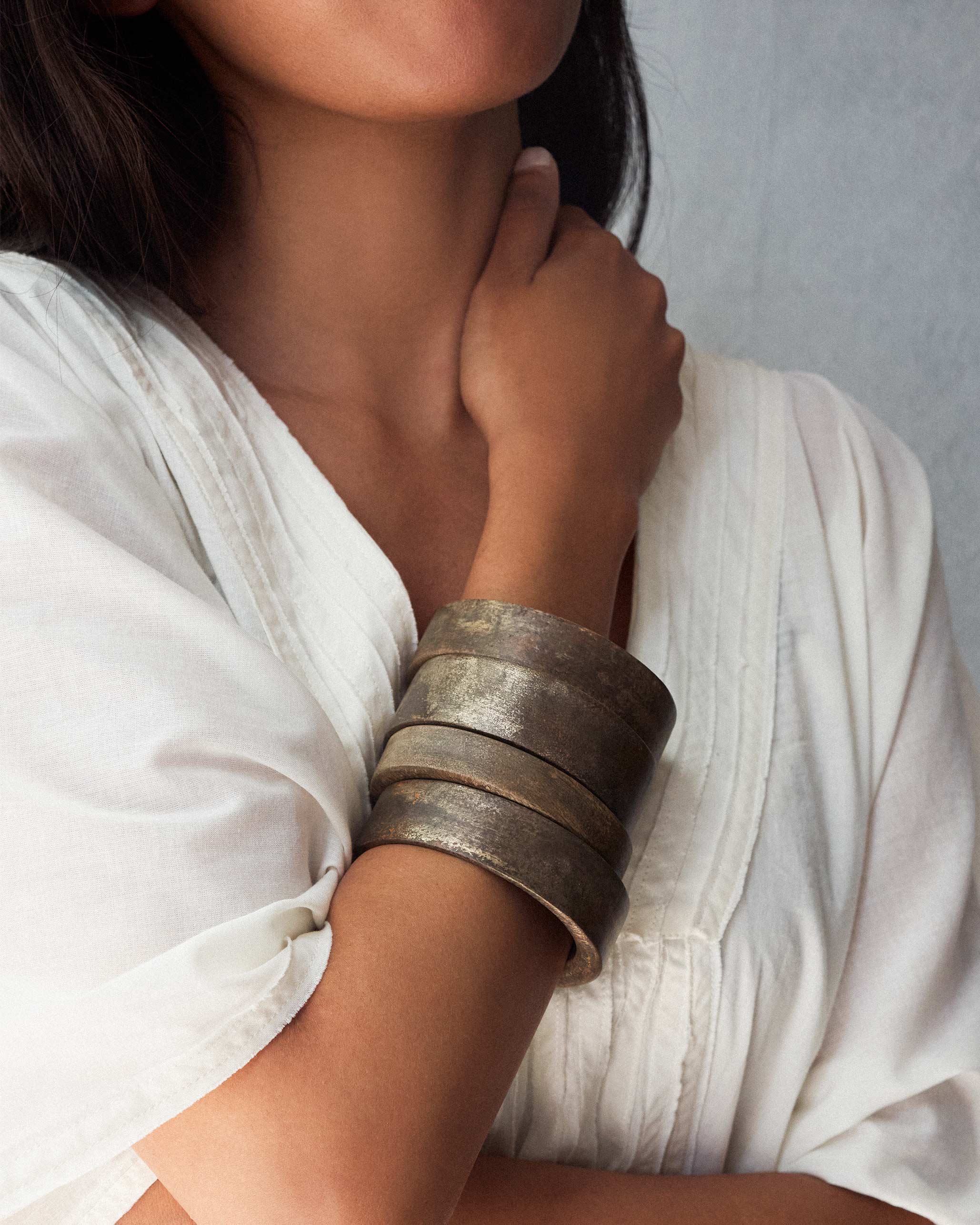 Wooden Bangles - Natural