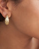 Shoreline Earrings - Brass