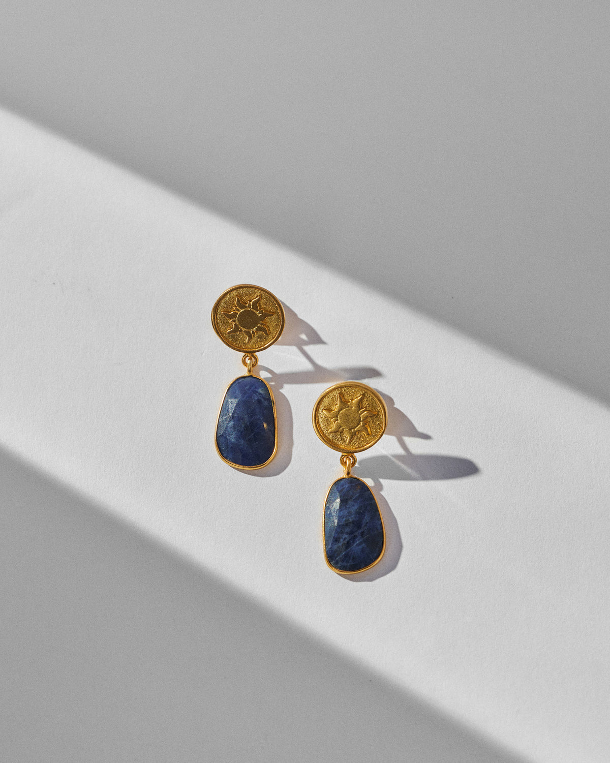 Sunrise Earrings - Blue