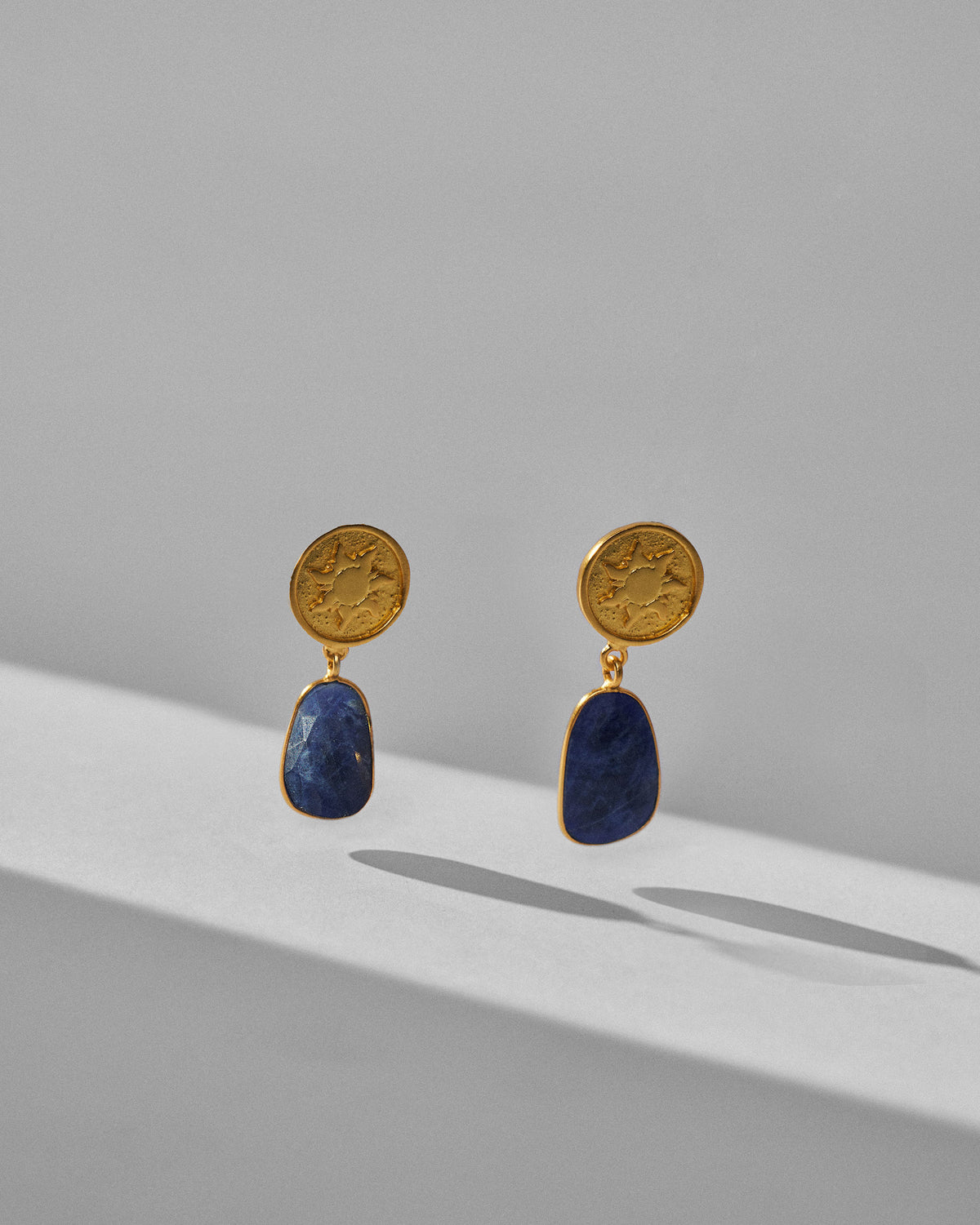 Sunrise Earrings - Blue