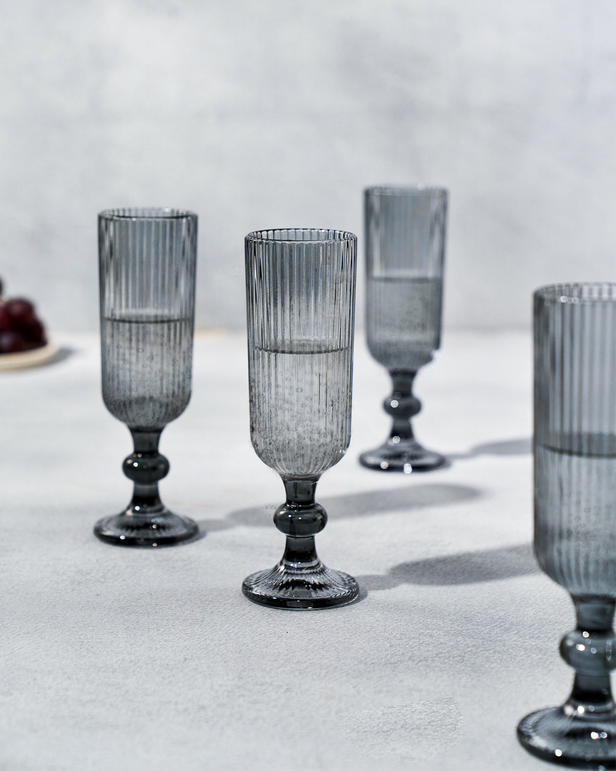 Moonstone Champagne Flute - Set of 4