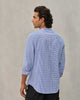 Nawab Shirt - Blue & White