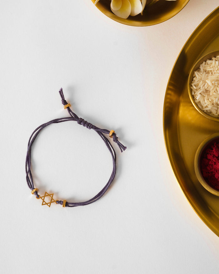 Sitara Rakhi - Purple