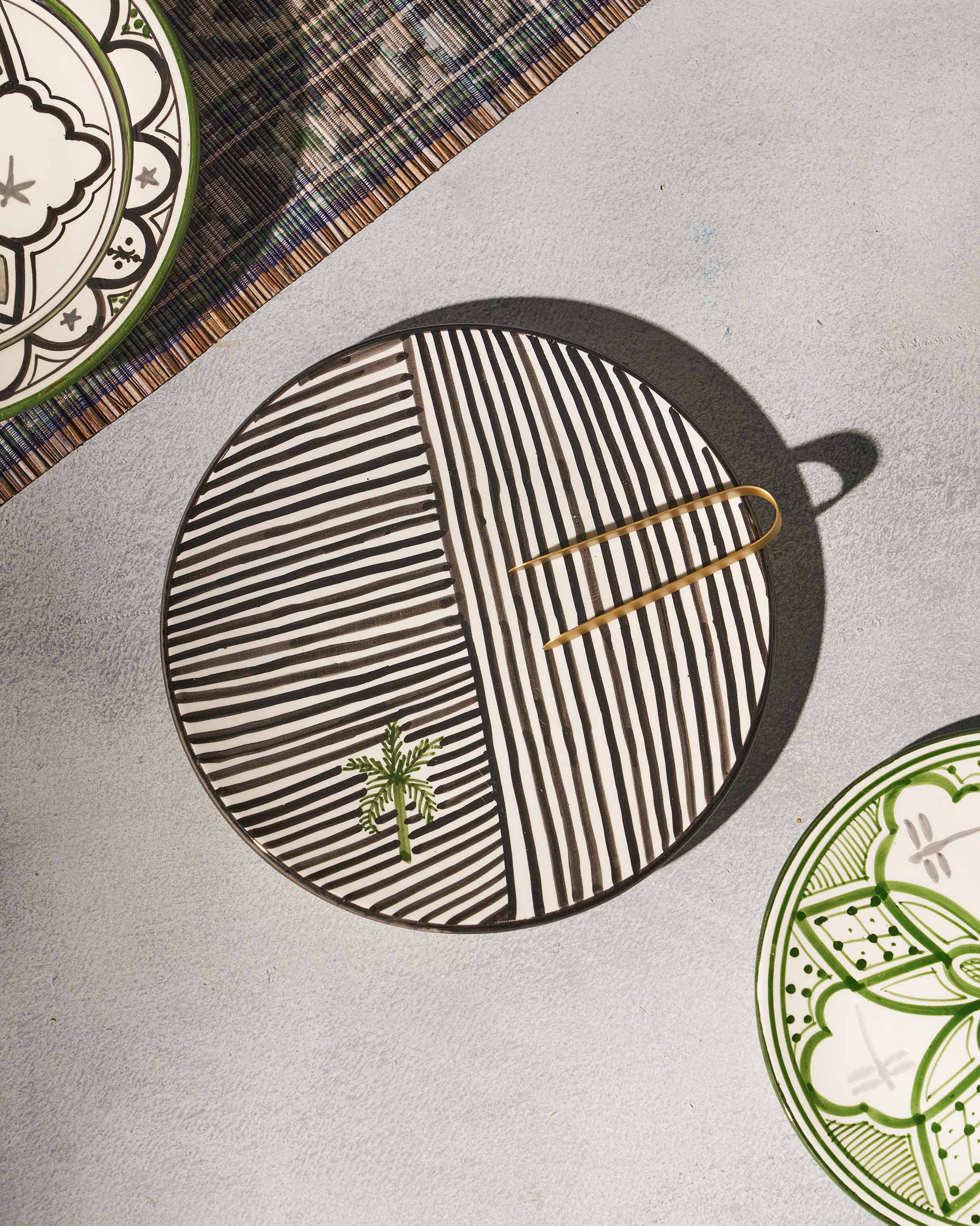 Zenith Platter with Tong