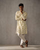 Rey Kurta - Ivory Print