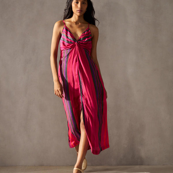 ワンピース Low Tide : 25SS / TWO-WAY SHIRRING DRESS (2COLORS) NBI035412_1_600x600_crop_cente