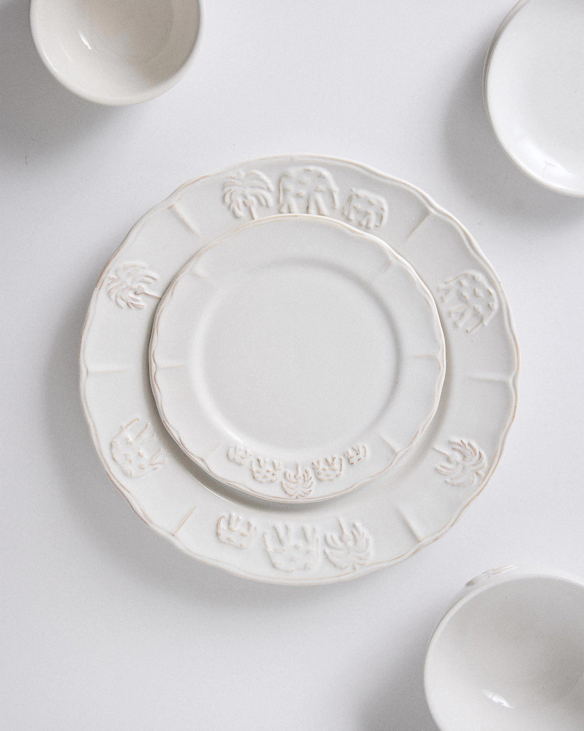 Ele Palm Quarter Plate
