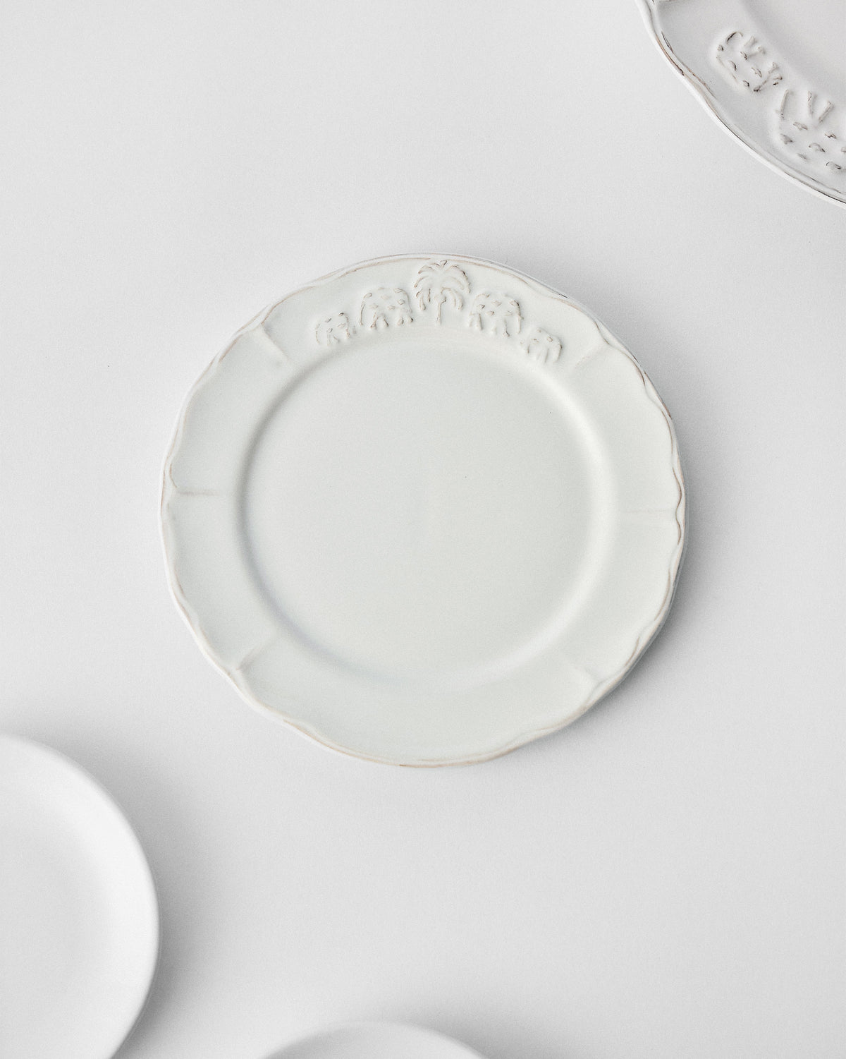 Ele Palm Quarter Plate