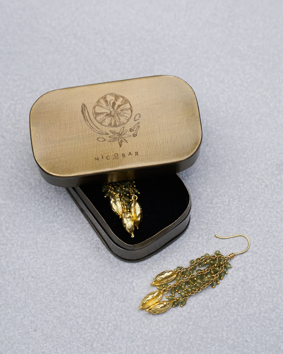 Ellka Dana Earrings - Gold