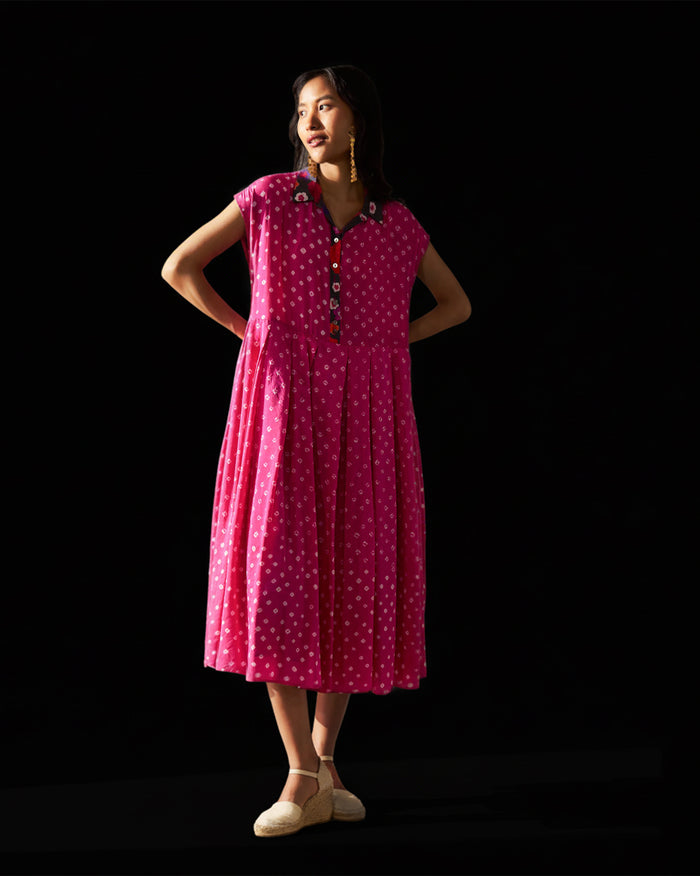 Midsummer Dress - Fuchsia