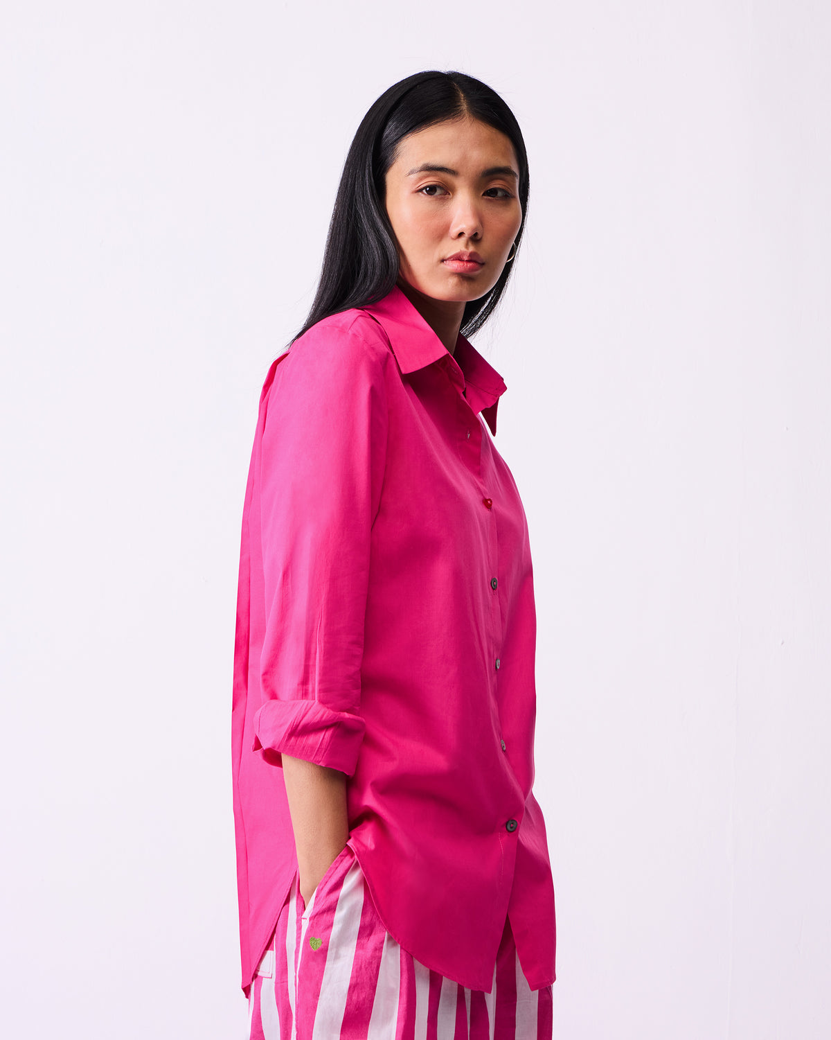 Tropico Shirt - Fuchsia
