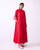 Pattaya Shirt Dress - Bright Red