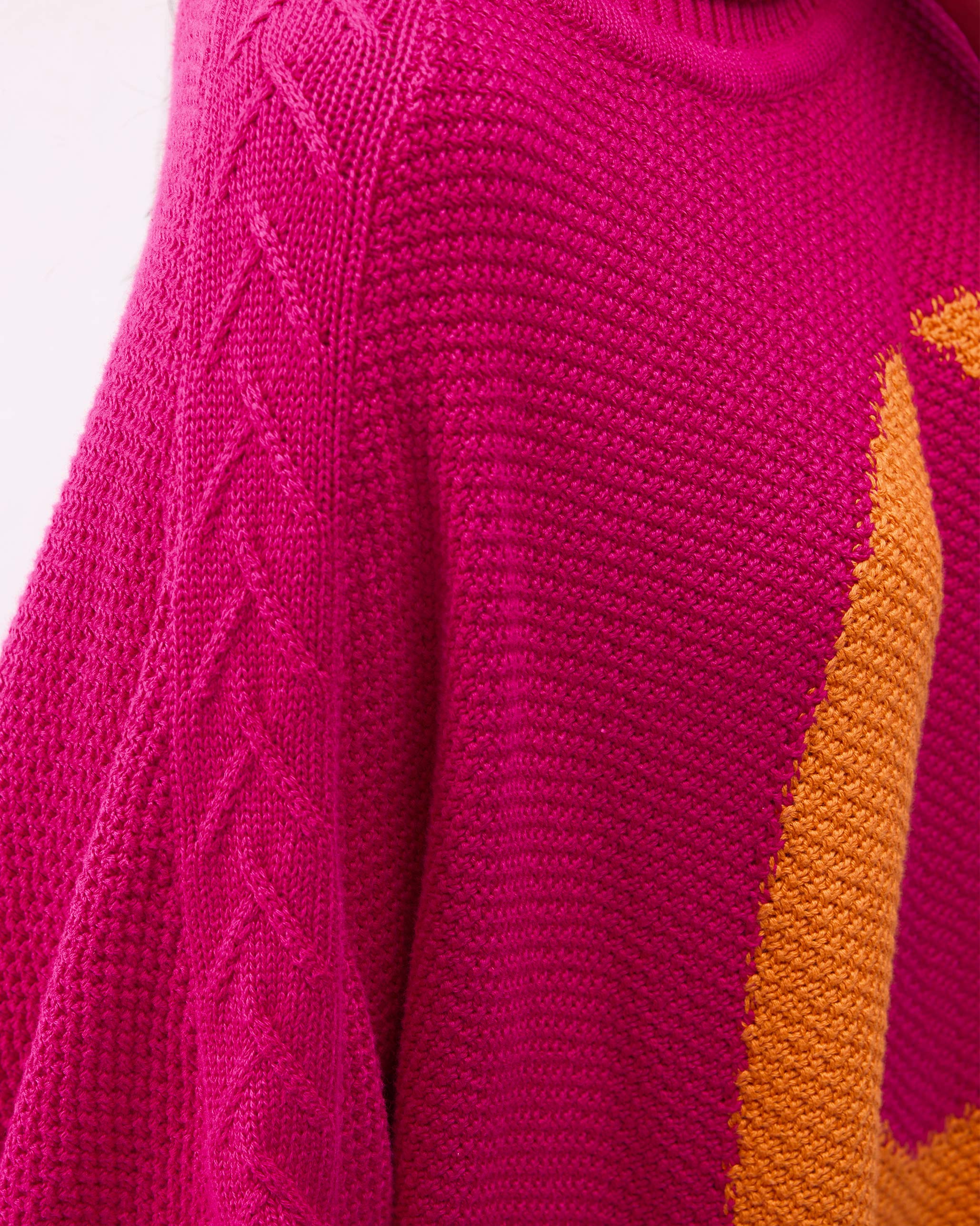 Baggy Sweater - Fuchsia – Nicobar