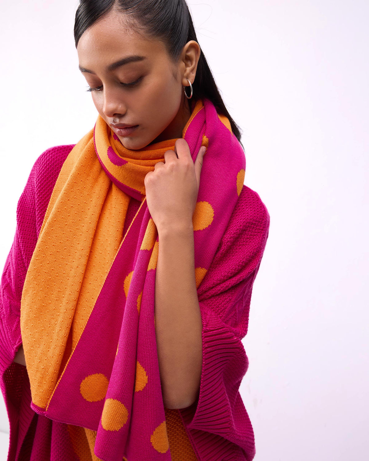 Baggy Sweater - Fuchsia