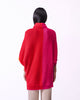 Tao Turtle Neck Sweater - Bright Red & Orange