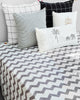 Colombo Wave Bedsheet King with Pillow Case Set