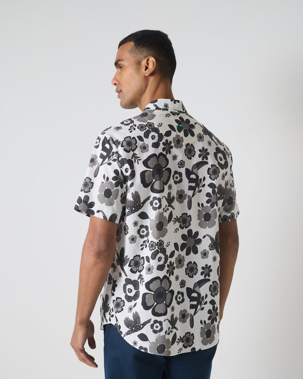 Mistari Shirt - Black & White Print – Nicobar