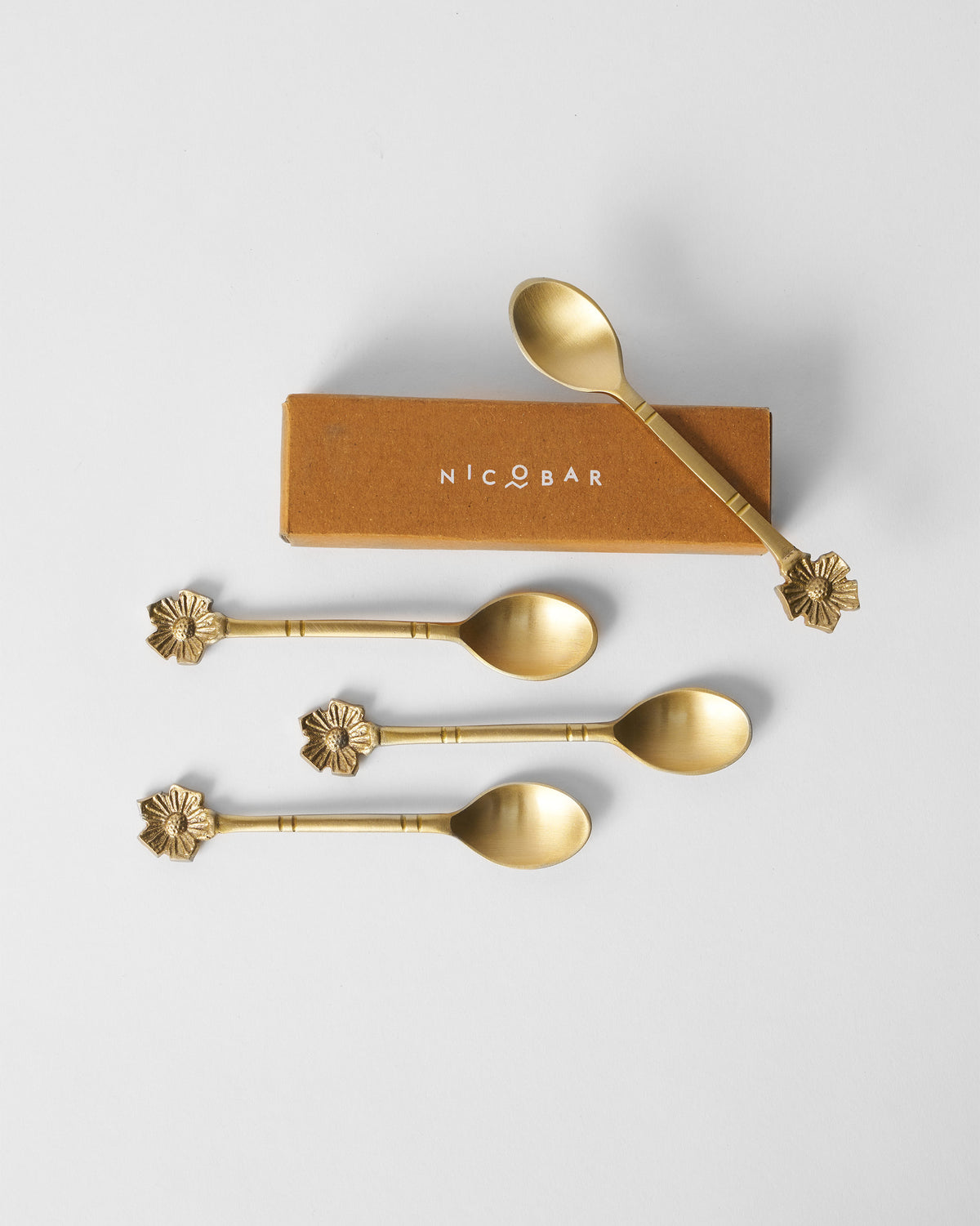 Poppy Dessert Spoon - Set of 4
