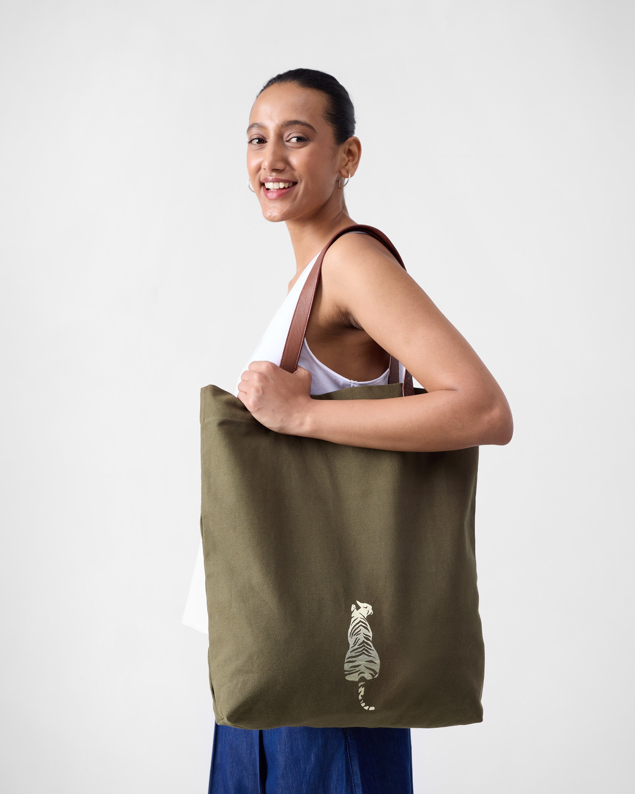 Mukayu City Tote - Olive