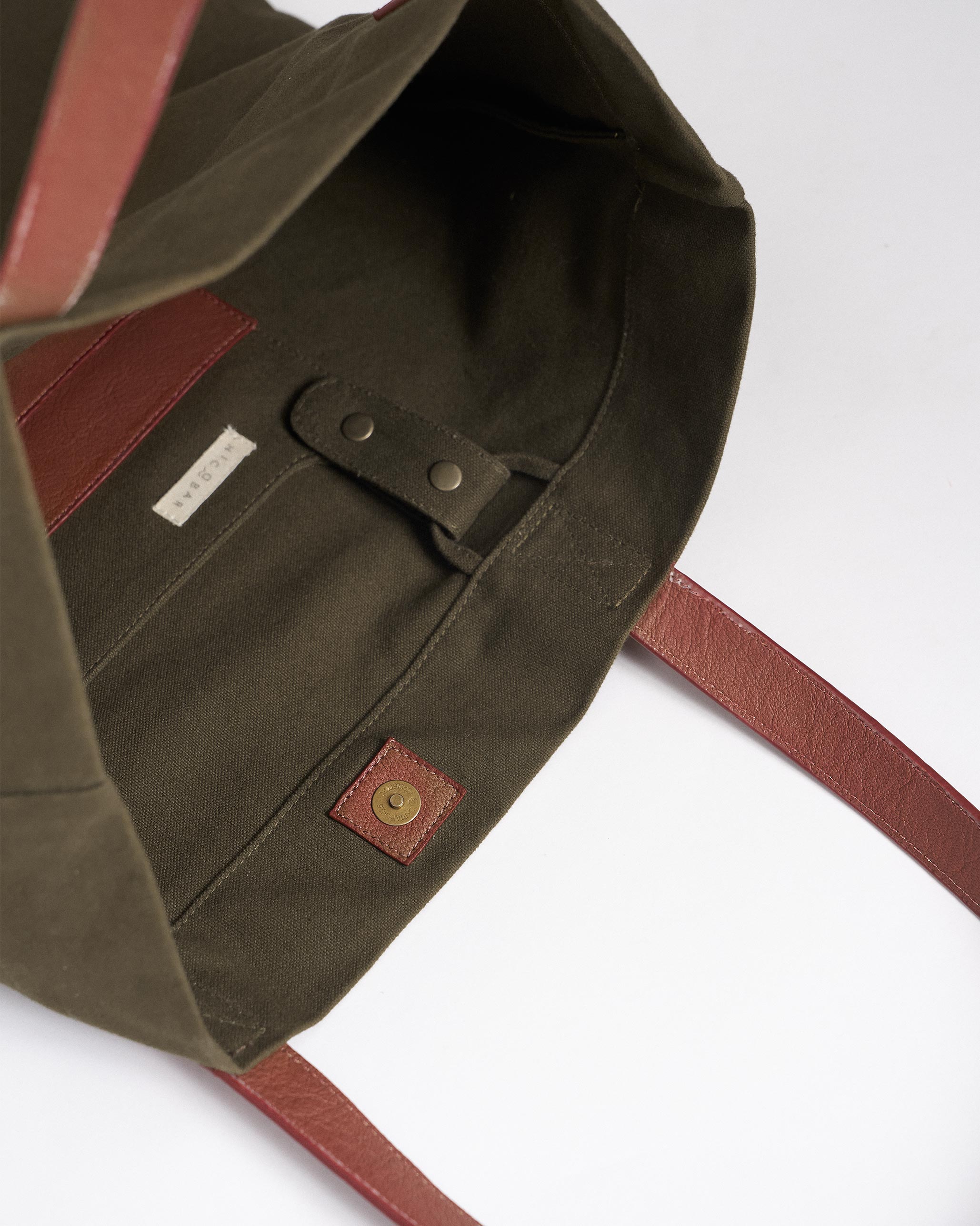 Mukayu City Tote - Olive
