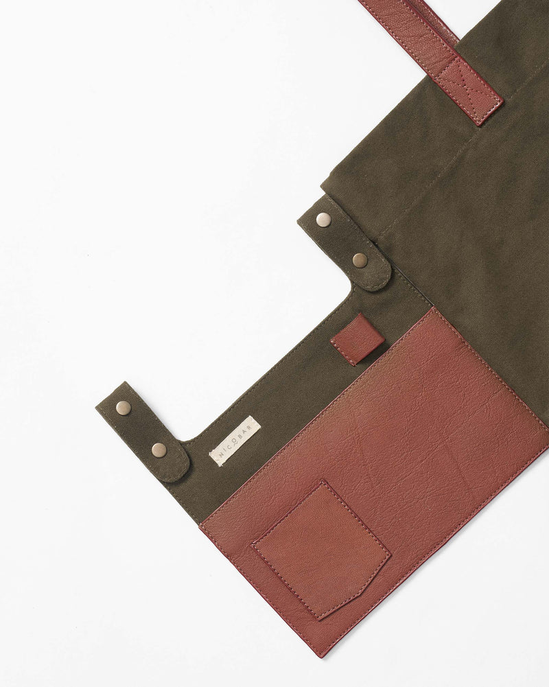 Mukayu City Tote - Olive