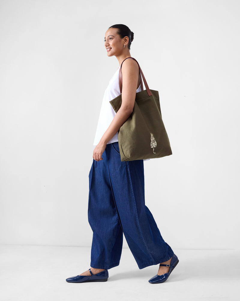 Mukayu City Tote - Olive