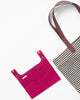 Berber Stripe Tote - Charcoal Stripes
