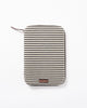Tora Tech Organiser - Charcoal Stripes