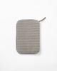 Tora Tech Organiser - Charcoal Stripes