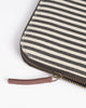 Tora Tech Organiser - Charcoal Stripes