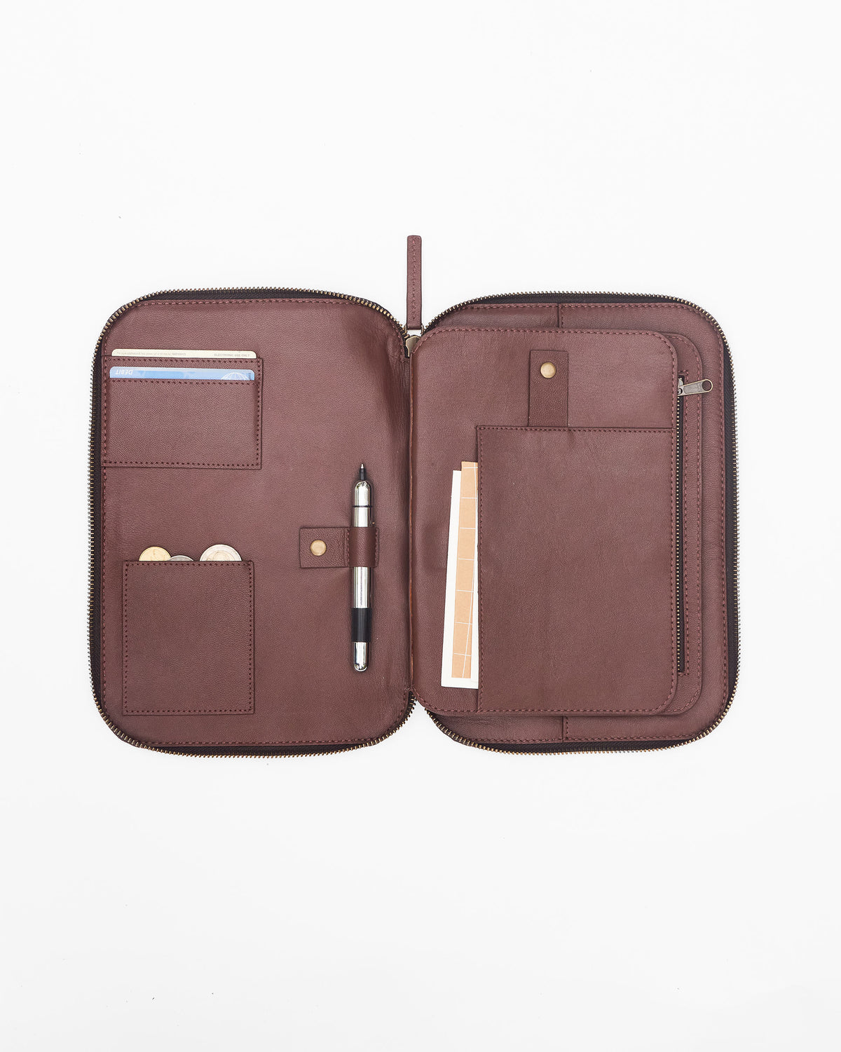 Tora Tech Organiser - Charcoal Stripes