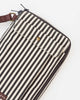 Gadget Pouch - Charcoal Stripes