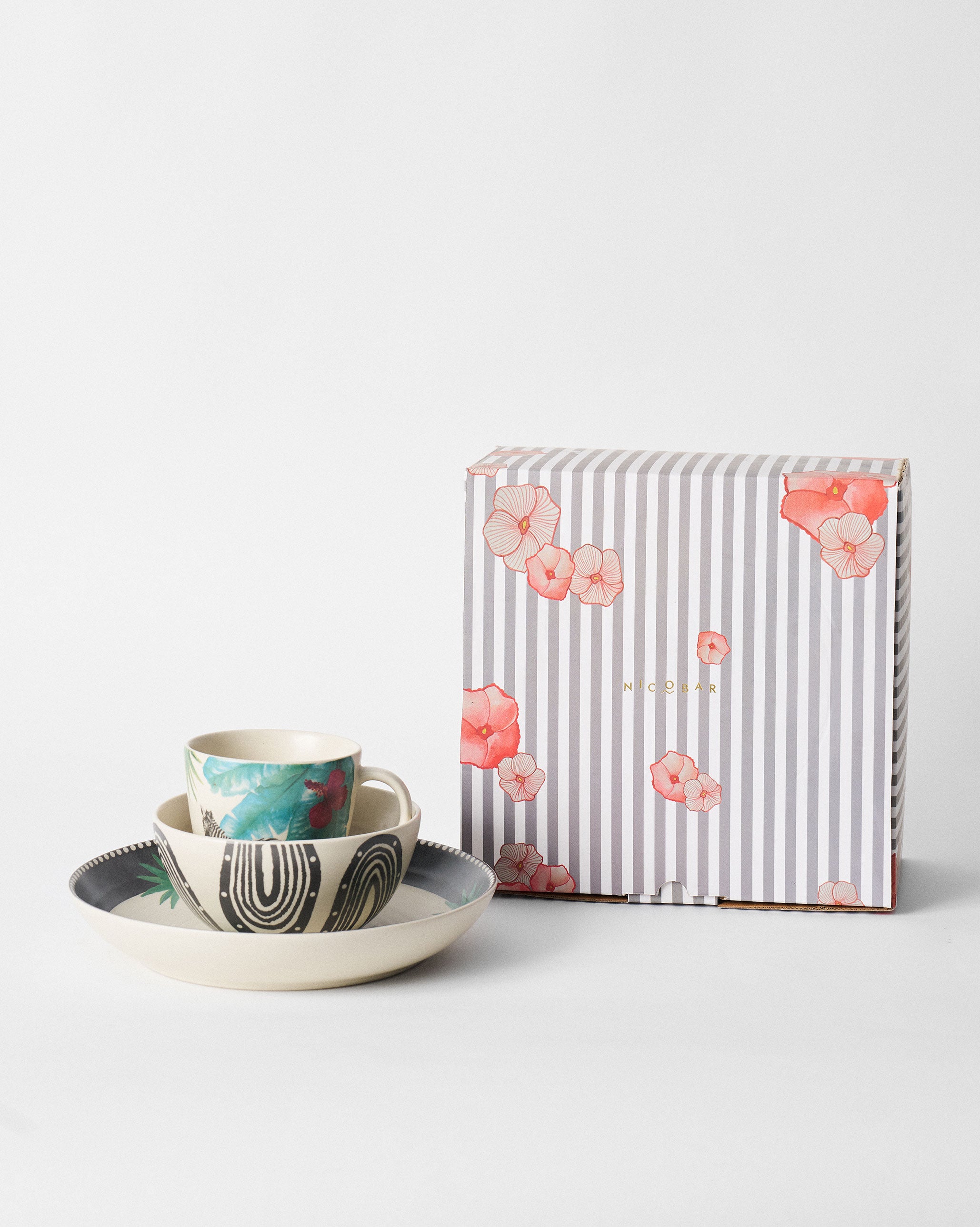 Zebra Lush Breakfast Set