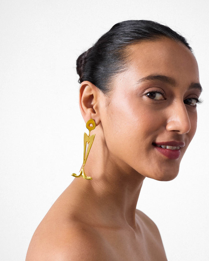 Machli Danglers - Gold