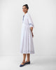 Puritsu Shirt Dress - White