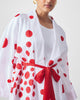 Kepu Overlay - White & Red Print