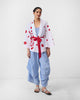 Kepu Overlay - White & Red Print