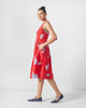 Kaito Dress - Red & White Print