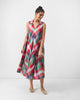 Kirei Dress - Multicolor Checks