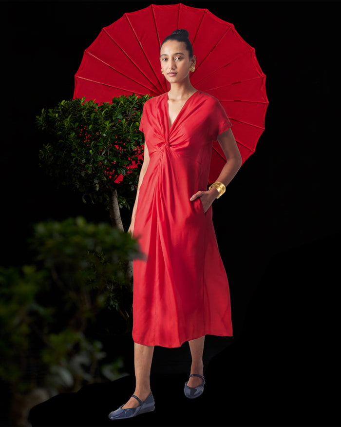 Heart To Heart Dress - Red